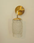 applique en verre vintage