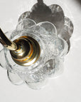applique en verre vintage