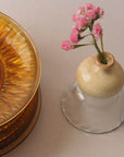 vase en grès vintage