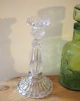Bougeoir en verre