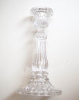 Bougeoir en verre