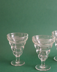 verres à pied vintage