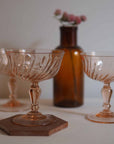 verres à vin vintage