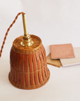 lampe à poser osier