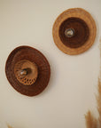 appliques en osier vintage