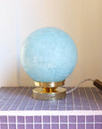 Lampe en verre de clichy Celeste