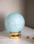 Lampe en verre de clichy Celeste