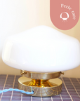 Lampe à poser opaline Funga