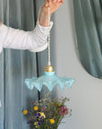 suspension vintage en opale