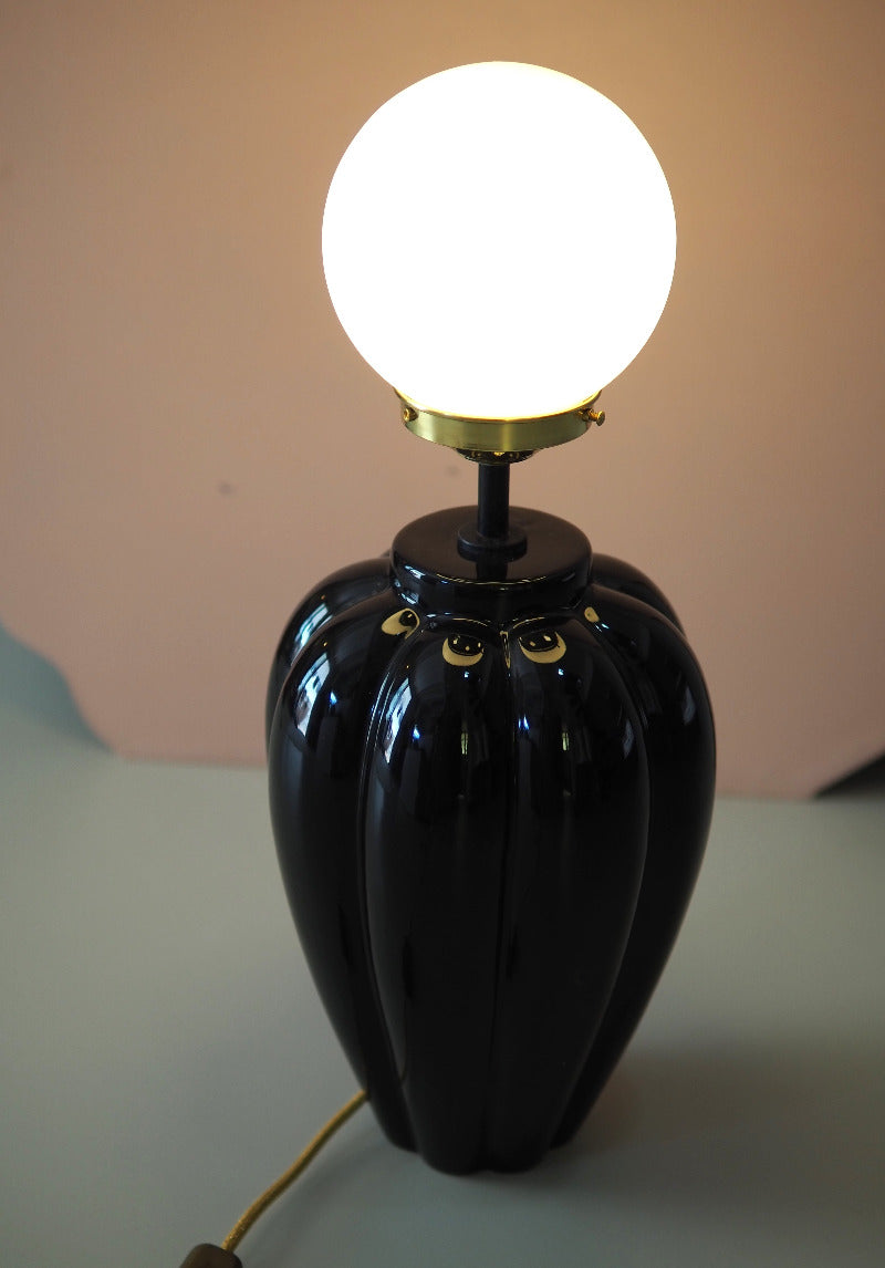 lampe vintage noire