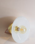 lampe vintage opaline
