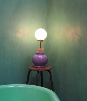 lampe de sol vintage